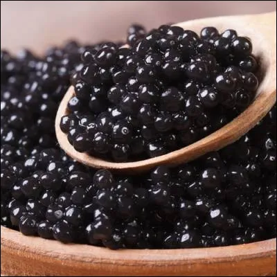 Le caviar est un aliment de luxe élaboré à partir d'ufs...