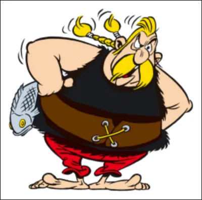 Quel est le nom du poissonnier dans la série de bande dessinée "Astérix" ?