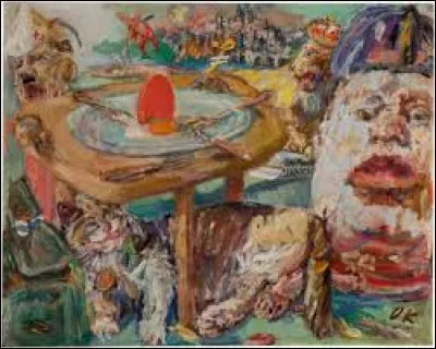 Qui a peint "L'oeuf rouge" ?