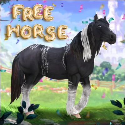 Quel cheval pouvait-on avoir gratuitement au 10e anniversaire du jeu ?