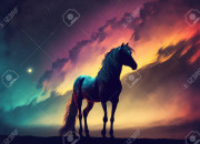 Test Ton image de cheval fantasy