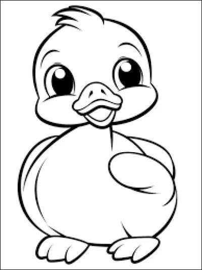 Il sera parfait sur la toile dès que vous l'aurez peint et que vous lui poserez une partie de coquille sur la tête, pour qu'il ressemble à un poussin de fiction.