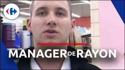 Dans quel lieu un chef de rayon travaille-t-il ?
