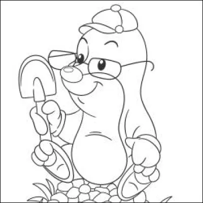 René La Taupe ? mais bien sûr ! Si la robe de ce petit mammifère fouisseur présente des variations de la couleur, il n'en demeure pas moins que vous observez, là, une taupe commune. Vous devez donc la peindre en...