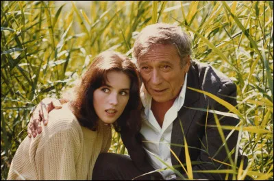 Quelle actrice est aux côtés d'Yves Montand dans le film "Tout feu tout flamme" en 1982 ?