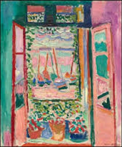 On débute notre voyage pictural en cherchant un fauviste. En 1905, quel fauviste a réalisé cette toile intitulée ''La Fenêtre ouverte à Collioure'' ?