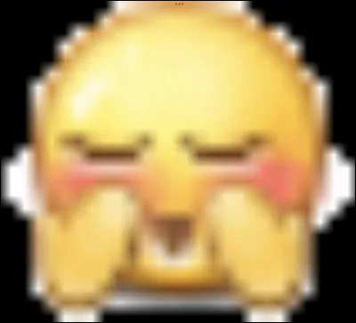 Comment fait-on ce petit emoji, rougissant ?
