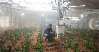 MAtt Damon joue dans le film "Seul sur Mars".