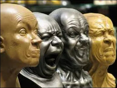 Il est principalement connu pour sa série, les « têtes de caractère ».