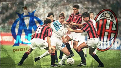 Sur quel score s'est terminé le match OM - AC Milan lors de le finale de la Champions League 1993 ?