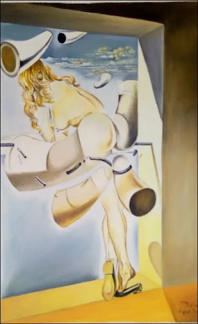 Quel peintre est l'auteur de ce tableau '' sobrement'' intitulé ''Jeune Vierge autosodomisée par les cornes de sa propre chasteté'' ?