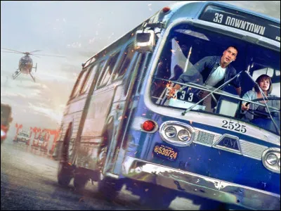 Quel est le titre de ce film d'action américain, où une bombe risque d'exploser si la vitesse du bus passe en dessous de 80 km/ ou si quelqu'un essaie de descendre ?