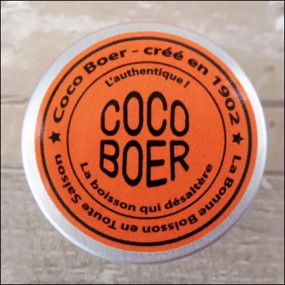 Quel était le parfum des friandises ''Coco Boer'' ?