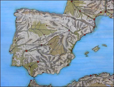 Quel était le nom de la péninsule Ibérique au temps de l'Empire romain ?