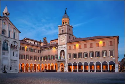 Modène : où se situe cette ville ?