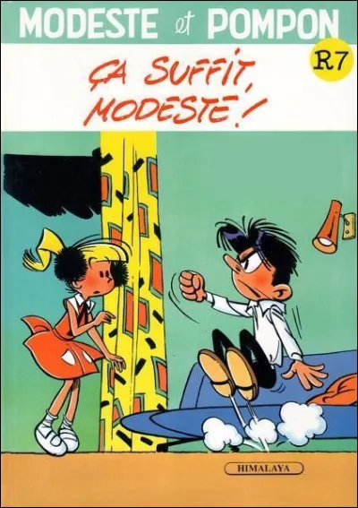 Modeste : lequel de ces dessinateurs a créé la bande dessinée "Modeste et Pompon", à son origine, en 1955 ?