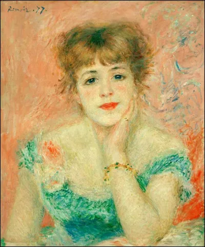 Modèle : C'est Jeanne Samary qui servit de modèle à Auguste Renoir, pour cette toile intitulée ''La Rêveuse''. Qui était-elle ?