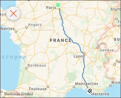 Le gouvernement met en place un lieu de sûreté où tous les survivants peuvent s'y installer à Paris. Vous voudriez y aller mais vous habitez à Marseille ! Que faites-vous ?