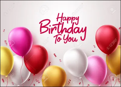 Tiens, c'est votre anniversaire demain ! Mais on est en survie...