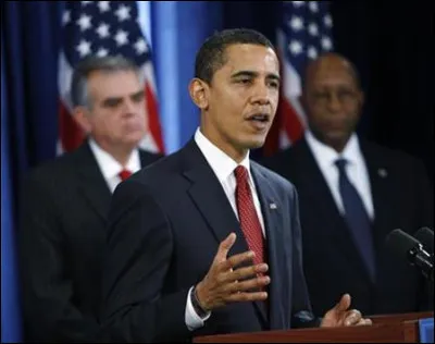 En 2008, lors de sa première élection comme président, Obama était ...