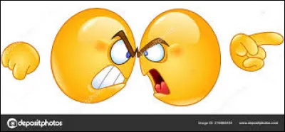 Des personnes se battent dans la cour, près de toi. Que fais-tu ?