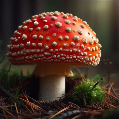 Tout à l'heure, je suis allé me promener dans les bois, et j'ai vu des champignons...