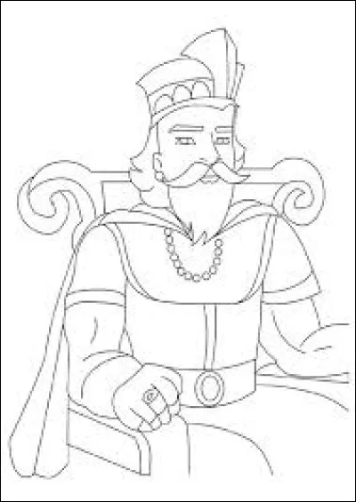 Il est le roi David dans le jeu de cartes !