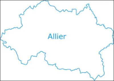 Lequel de ces départements n'est pas limitrophe de l'Allier ?