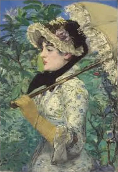 ''Le Printemps'', tableau appelé également ''Jeanne Demarsy'', est une toile impressionniste datant de 1881. Quel peintre a immortalisé cette femme sur ce tableau ?