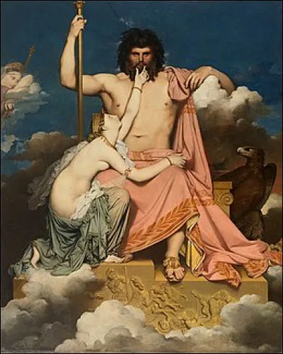 Quel peintre français est l'auteur de ce tableau, intitulé ''Jupiter et Thétis'' ?