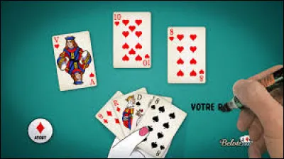 En quelle année la belote est-elle apparue en France ?