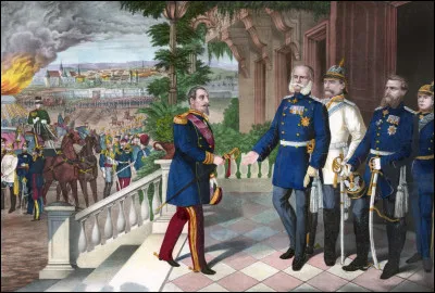 La place-forte de Sedan a été le cadre d'une capitulation aux importantes conséquences pour la France : en quelle année était-ce ?