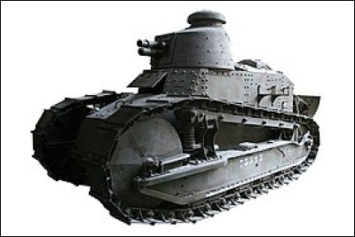 Comment s'appelle ce char qui a été le véhicule de combat blindé et chenillé le plus efficace de la Première Guerre mondiale ?