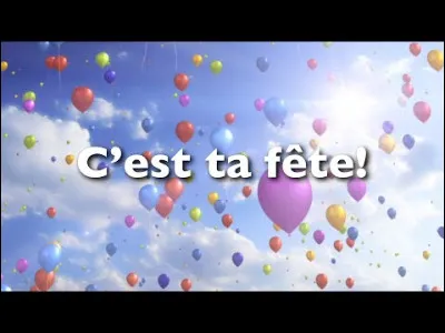 À qui sont les paroles "Tu aimerais faire ta fête, ta mère veut te la faire aussi, ta fête..."
