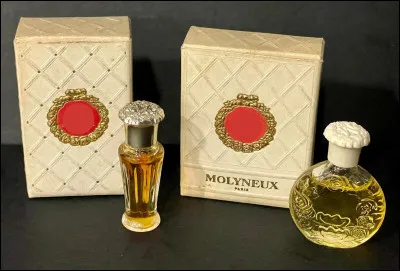 Quelle est cette très ancienne eau de toilette de Molyneux ?