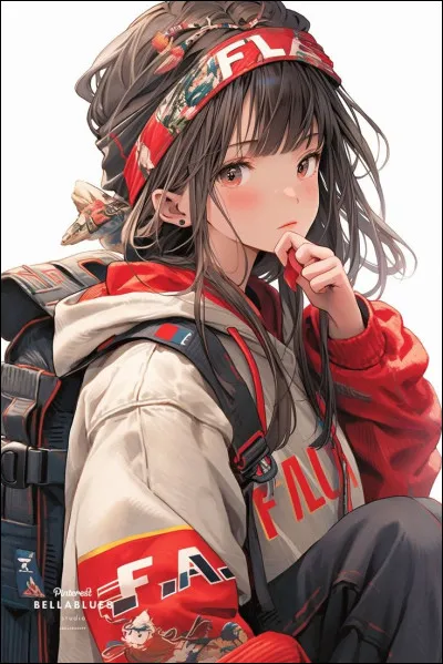 Parmi ces quatre personnages, lequel a pour principale couleur le rouge ?