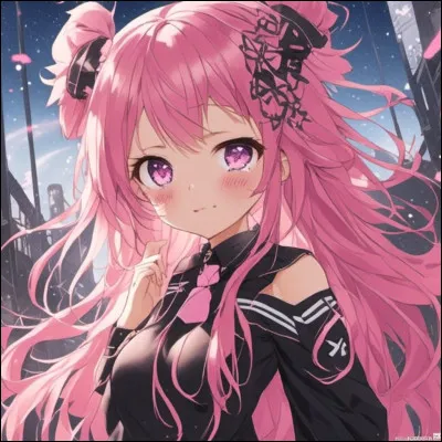 Parmi ces quatre personnages, lequel a pour principale couleur le rose ?