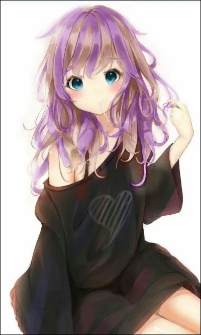 Parmi ces quatre personnages, lequel a pour principale couleur le violet ?