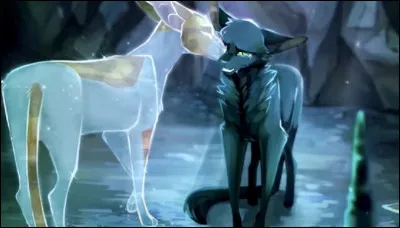 Plus tard, elle finit par senfuir dans les tunnels, et rencontre un chat. Qui est-ce ?