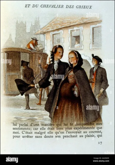 Des Grieux te demande de l'argent pour la dixième fois, que fais-tu ?