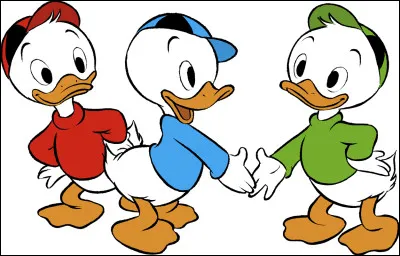 Quels sont les prénoms des 3 neveux de Donald Duck ?