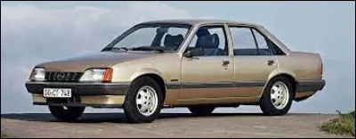 Vous avez sur cette image une Opel ...