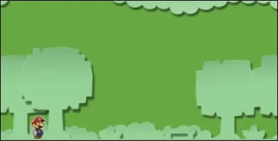 Dans la Forêt Wasabig, quel objet, rendu immense, a été décoloré nous bloquant l'accès à la petite étoile bleue ?