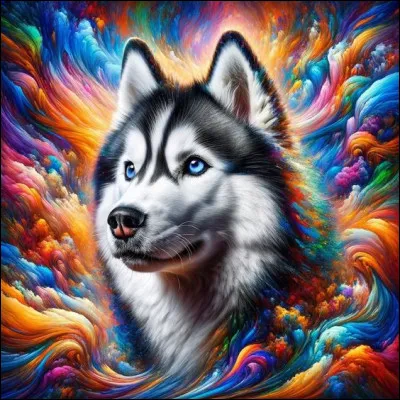 D'où est originaire le husky ?