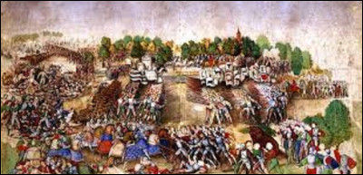 Les 13 et 14 septembre a lieu la bataille de Marignan qui voit la victoire de François Ier et de ses alliés vénitiens face aux mercenaires suisses. Avant ou après 1520 ?