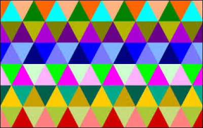 Quel triangle possède seulement deux côtés de même longueur ?