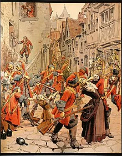 Sous le règne de quel roi eurent lieu les dragonnades, persécutions dirigées contre les communautés protestantes du royaume de France durant les années 1680 ?