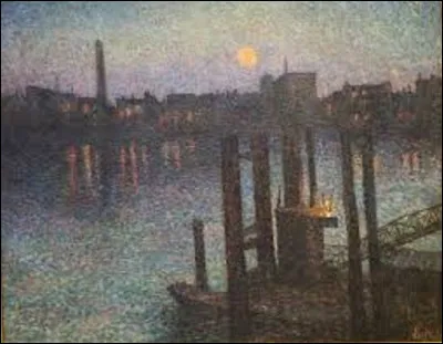 À quel pointilliste doit-on cette toile intitulée ''Le Port de Londres, la nuit'', en 1894 ?