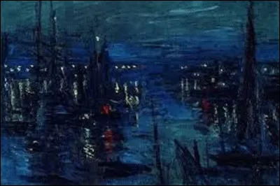 De ces trois impressionnistes, lequel a réalisé cette toile intitulée ''Le Port du Havre. Effet de nuit'', en 1873 ?