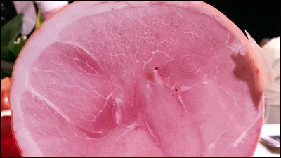 Pourquoi le jambon blanc est-il rose ?